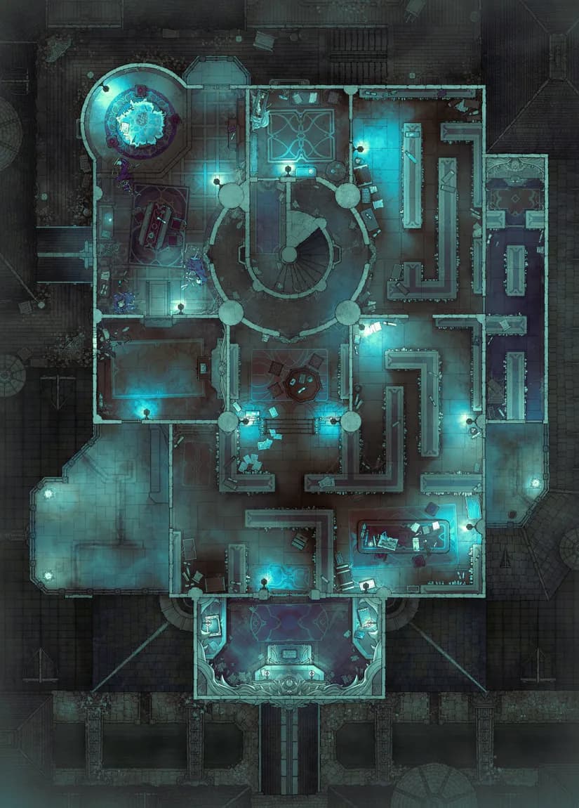Muniment Chamber map, Haunted variant thumbnail