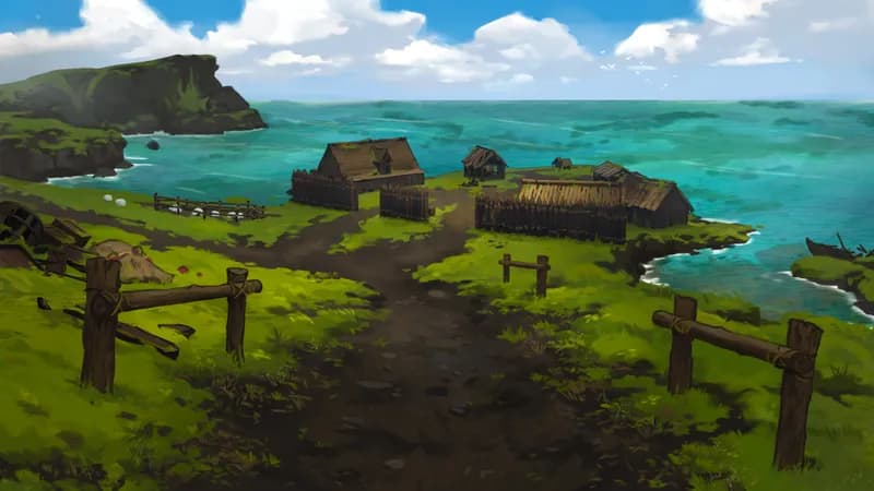 Iron Age Hamlet map, Ocean variant thumbnail