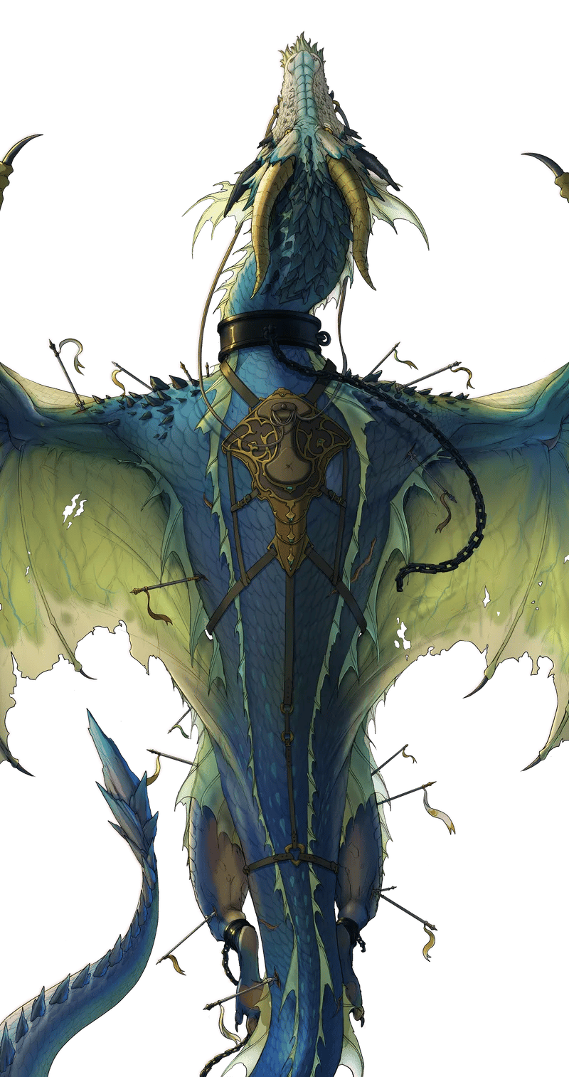 Chained Dragon map, Dragon Cut Out variant thumbnail