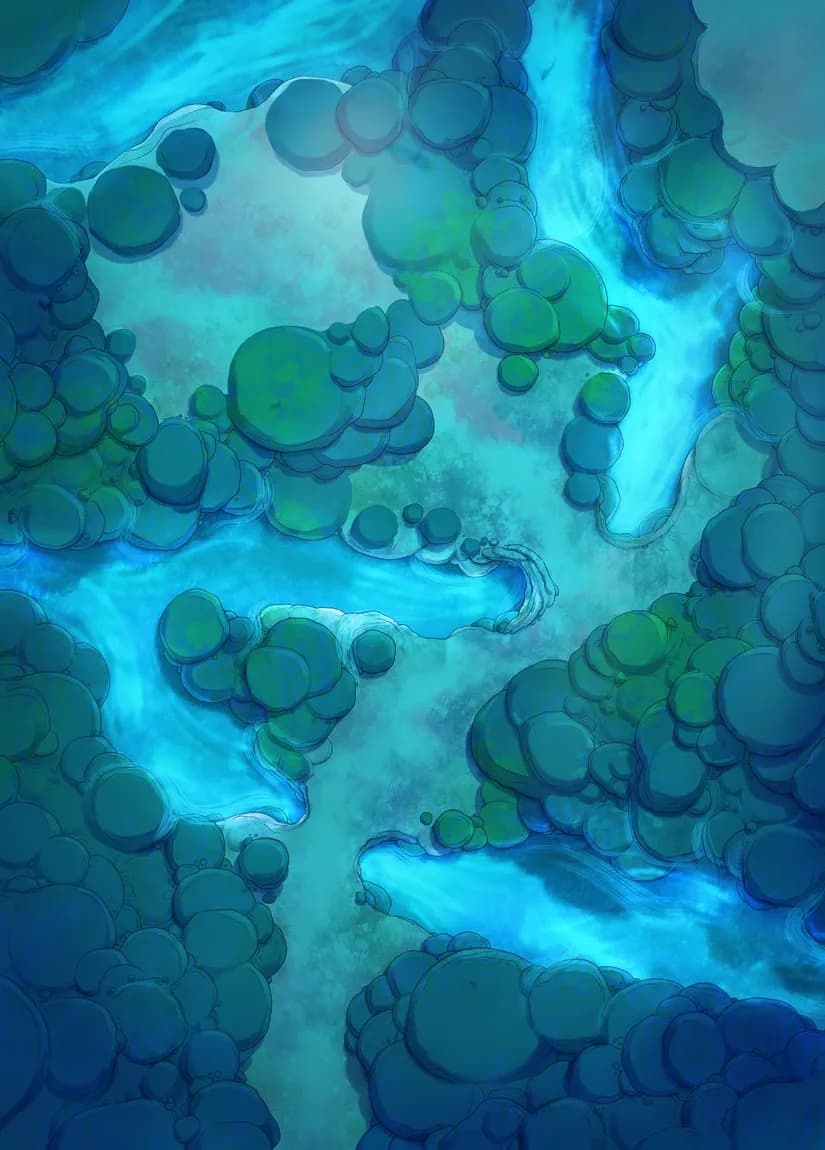 Coral Witch Cottage map, Natural variant thumbnail