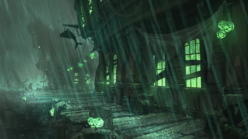 Haunted Dockside Tavern map, Rain variant thumbnail