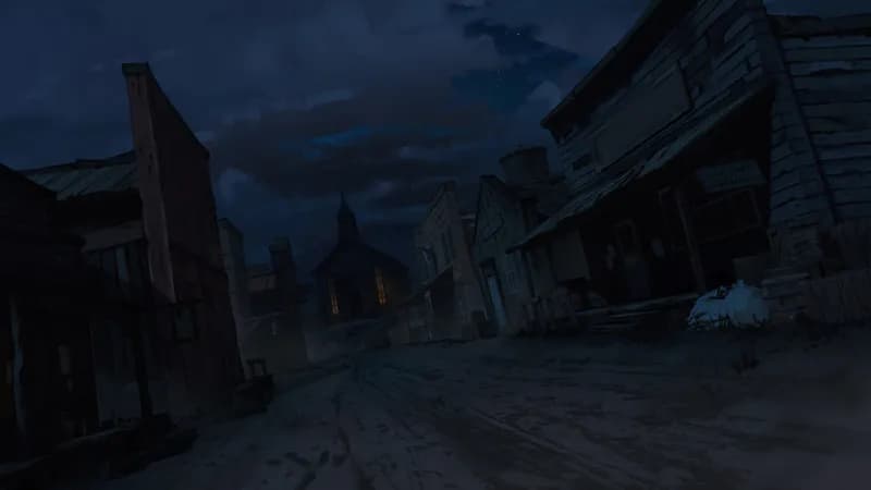 Wild West Town map, Midnight Communion variant thumbnail