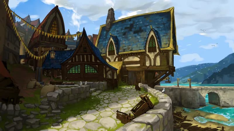 Low Town Docks map, No Ship variant thumbnail