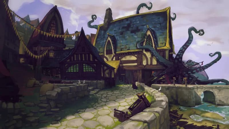 Low Town Docks map, Kraken variant thumbnail