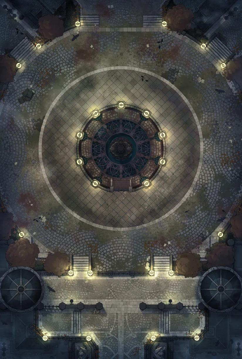 Abbey Prison map, Courtyard variant thumbnail