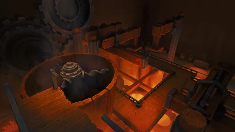 Bone Mill Interior map, Secret Mechanus Entrance variant thumbnail