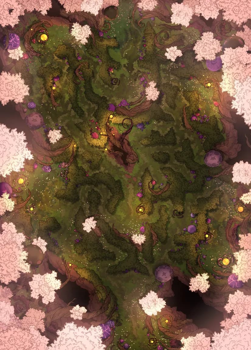 Haunted Hollow map, Spring variant thumbnail
