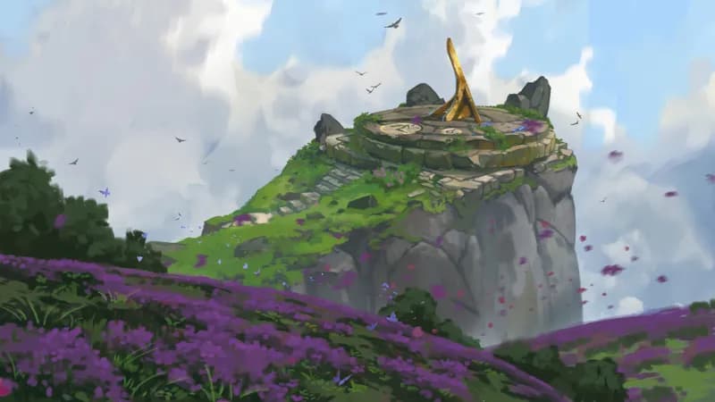 Giant Ancient Sundial map, Cliff variant thumbnail