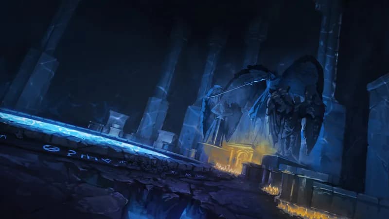 Lich Catacomb map, Water Pool variant thumbnail