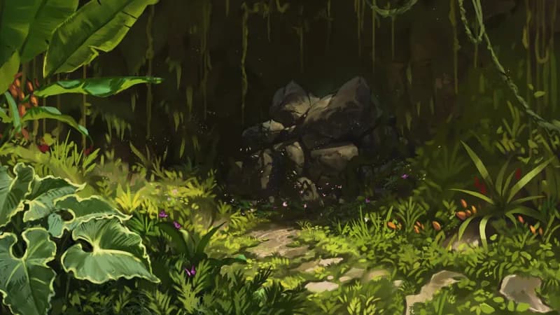 Jungle Cave Tunnel map, Cave in variant thumbnail