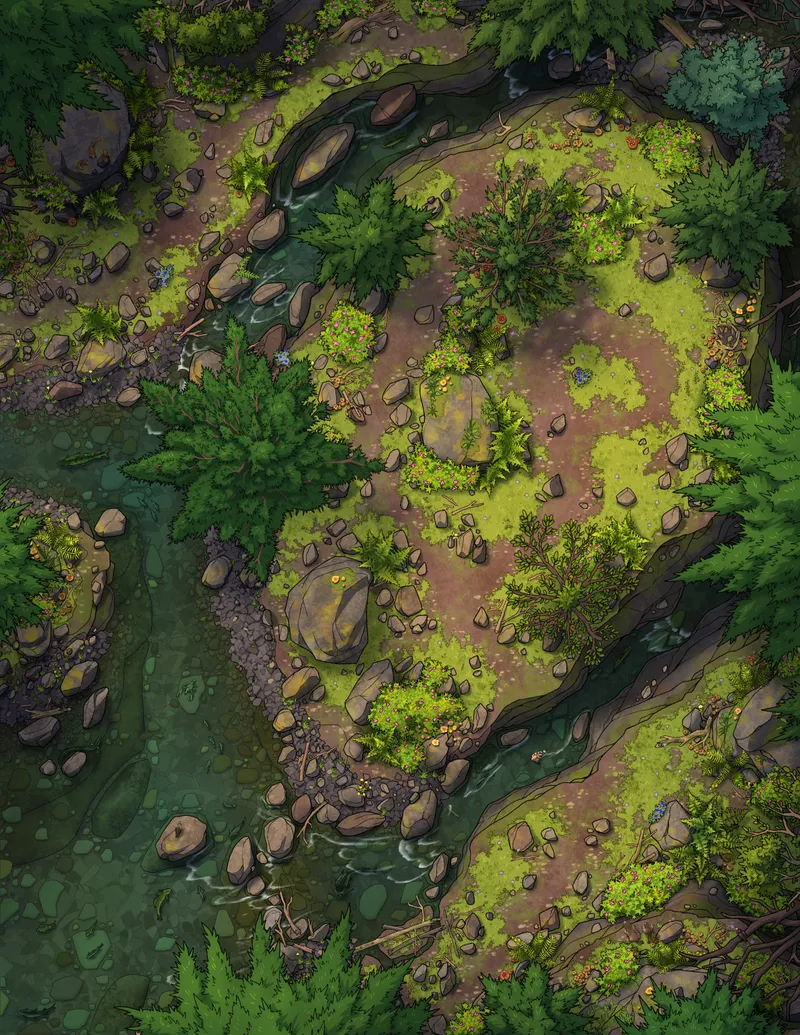 Knight's Refuge map, Natural Day variant thumbnail