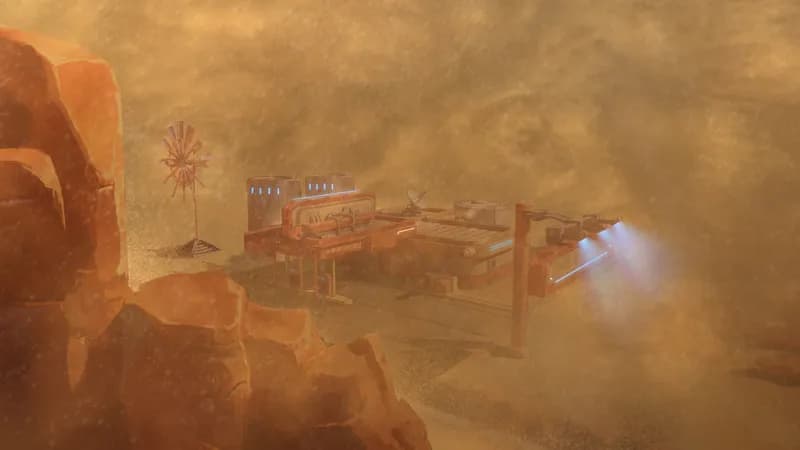Apocalyptic Fuel Station map, Sandstorm variant thumbnail