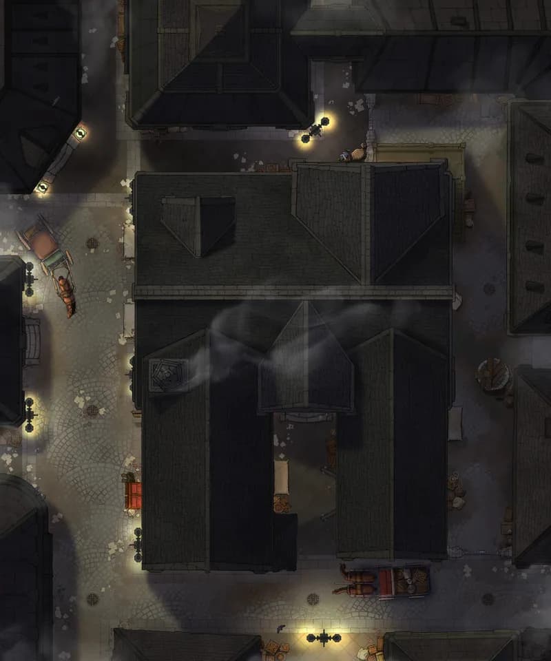 Candle Workshop map, Roof Night variant thumbnail
