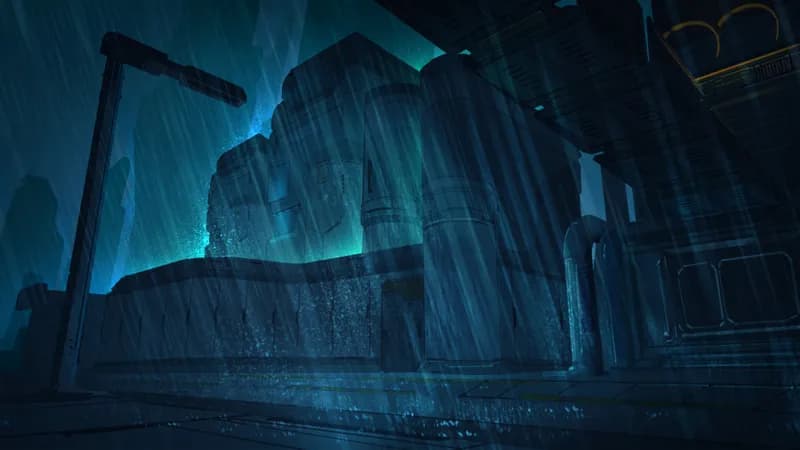 Cyberpunk City Streets map, Dark variant thumbnail