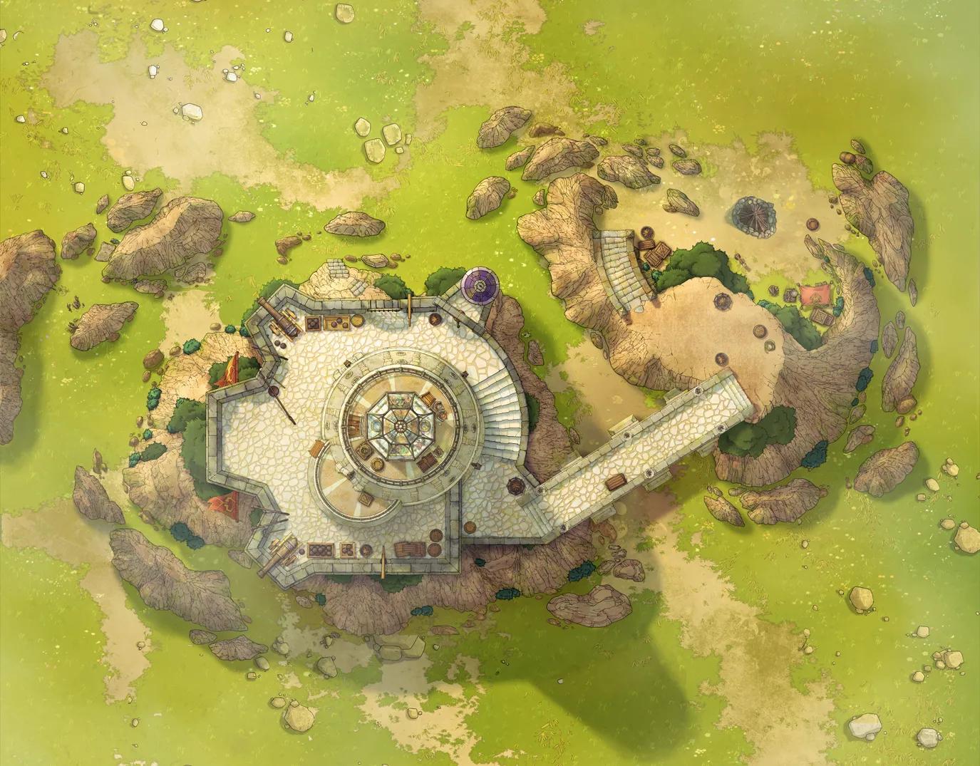 Lighthouse Isle map, Grasslands Day variant thumbnail