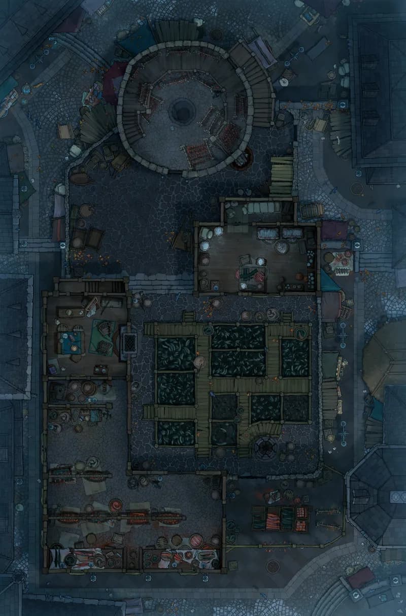 Eel Abattoir map, Dark variant thumbnail