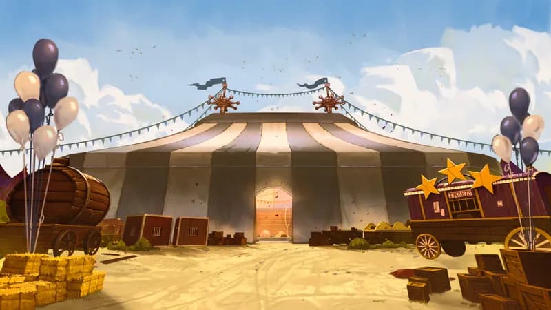 Travelling Circus map, Desert variant thumbnail