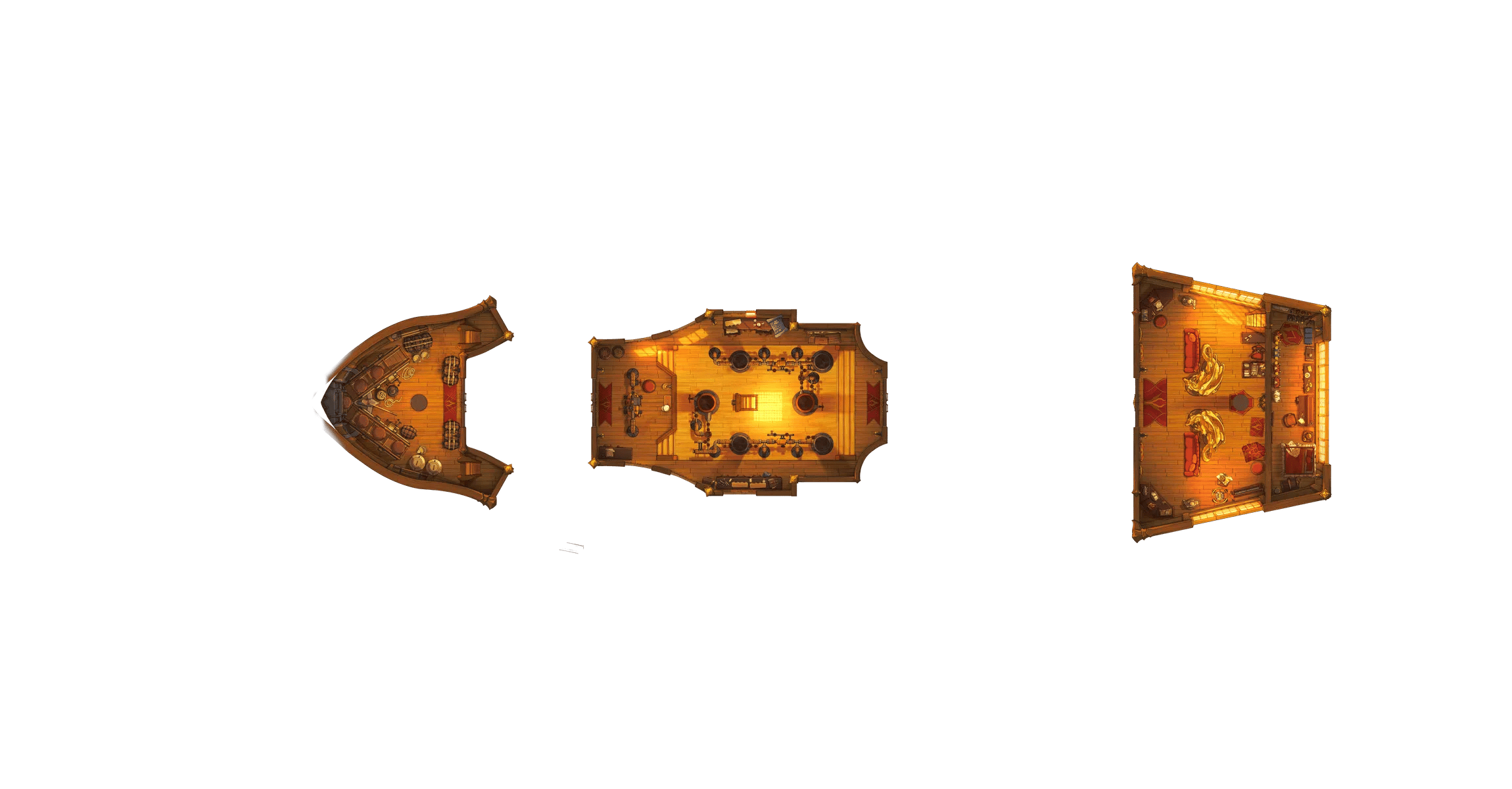 Dragon Ship Interior map, Top Deck Fire All variant thumbnail