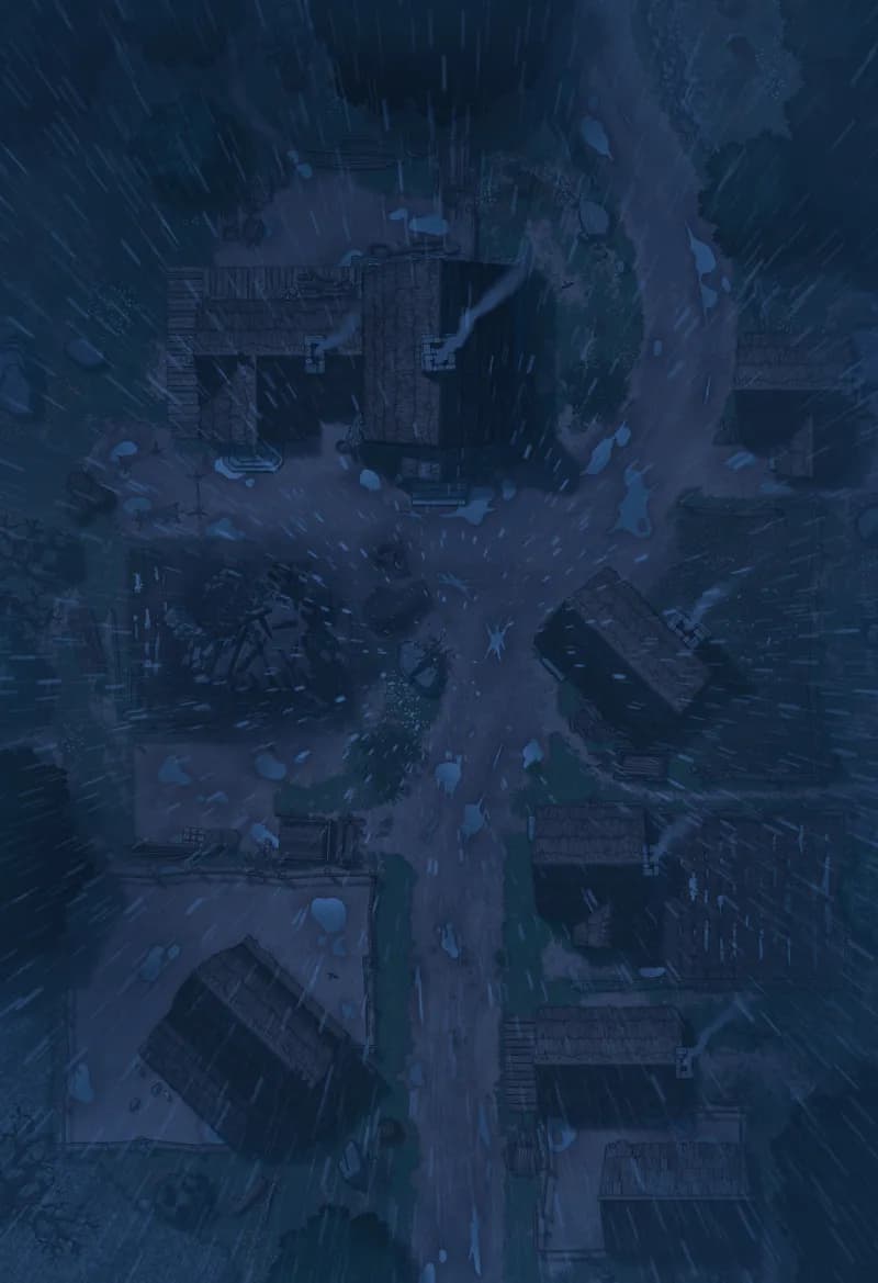 Hauthell map, 02 Rain Night variant thumbnail