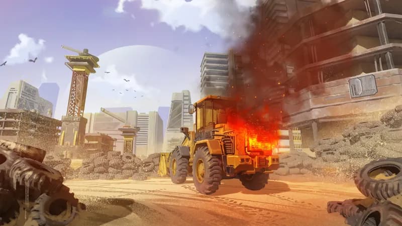 Tyre Yard map, Overheated variant thumbnail