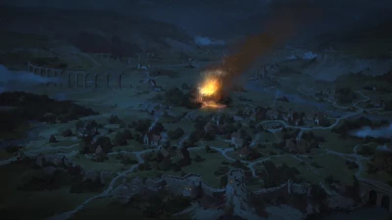 Starter Village map, Church Fire variant thumbnail