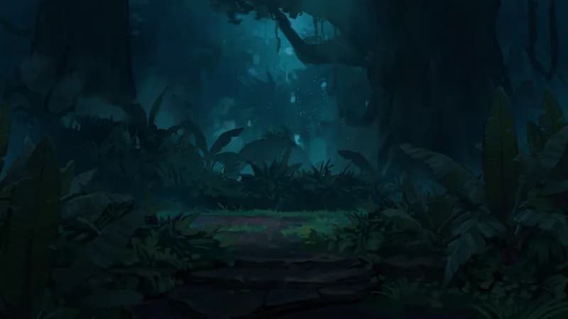 Cloud Forest Camp map, Natural Night variant thumbnail