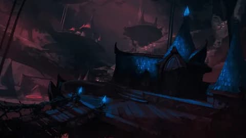 Fairy Treetop Village map, Dark Pressence variant thumbnail