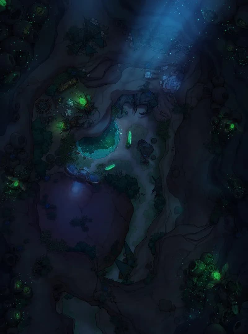 Beetle Tribe Canyon map, Roof Night variant thumbnail