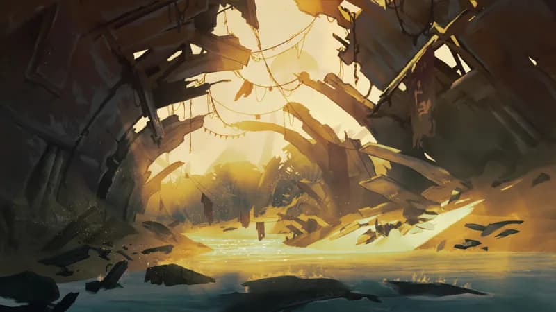 Starship Graveyard map, Flood variant thumbnail