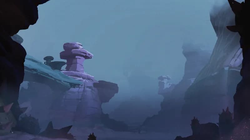 Alien Canyon Burrows map, Fog variant thumbnail