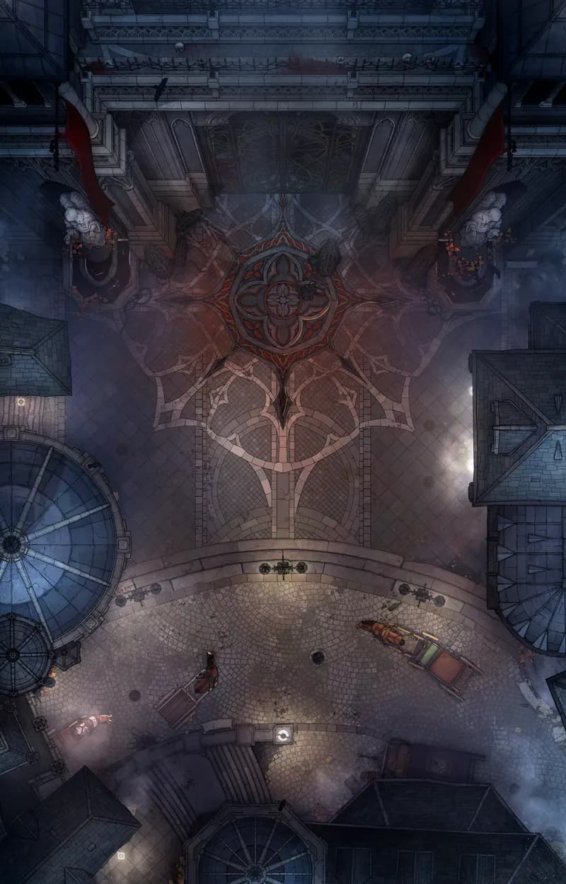 Execution Square map, No Statue variant thumbnail