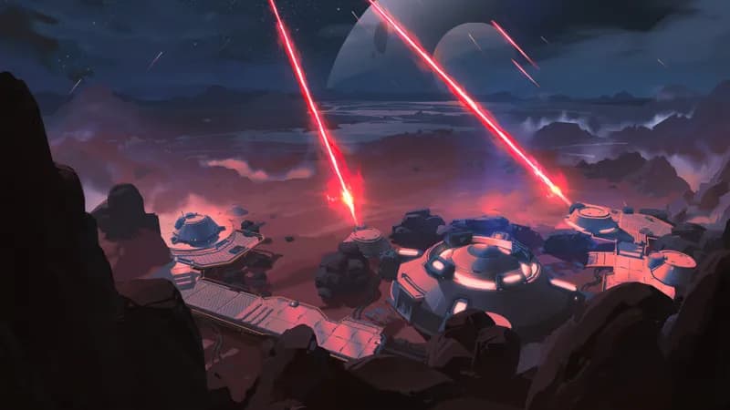 Desert Compound map, Red Lasers variant thumbnail