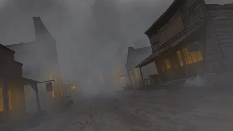 Wild West Town map, Fog variant thumbnail