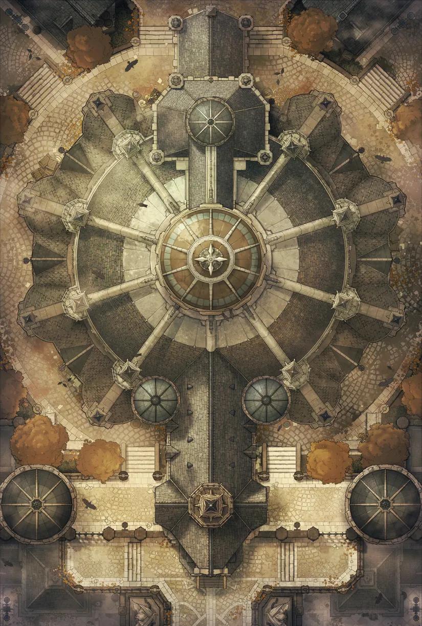 Abbey Prison map, Original Day variant thumbnail