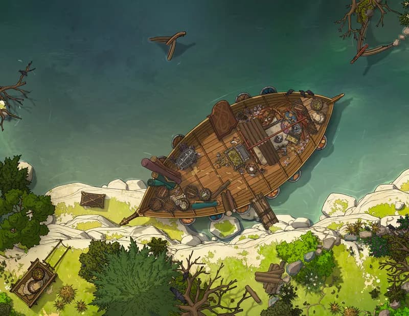 Viking Burial map, Shore variant thumbnail