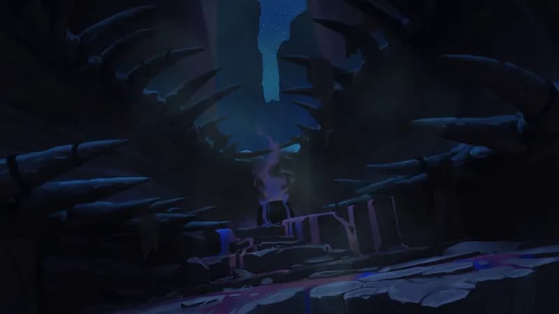 Annis Hag Lair map, Dark variant thumbnail
