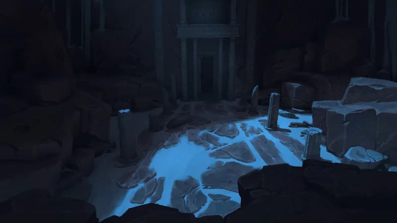 Blue Dragon Lair map, Original Night variant thumbnail