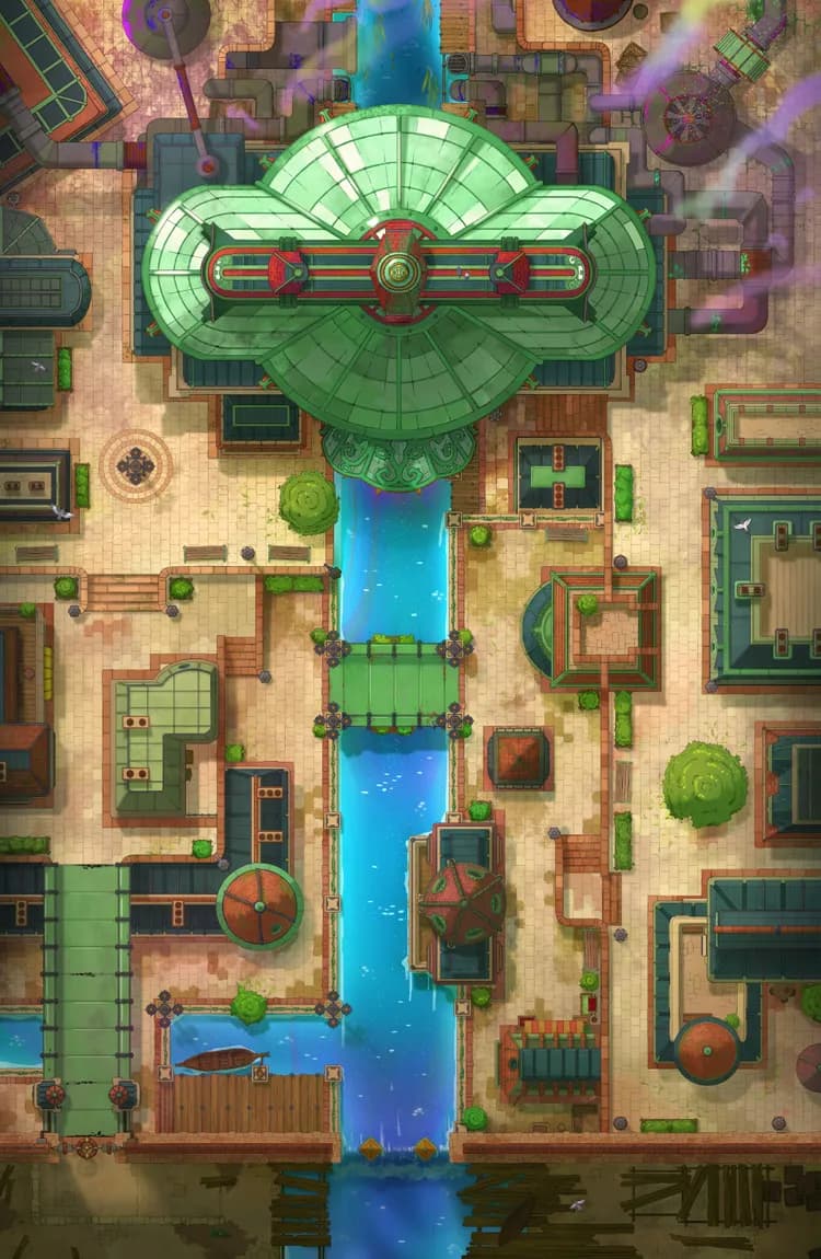 Alchemy District map, Water variant thumbnail