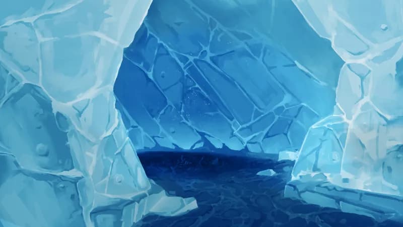 Bone Mill Lair map, Ice Cavern variant thumbnail