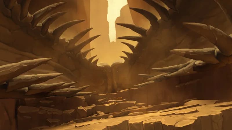 Annis Hag Lair map, Natural variant thumbnail
