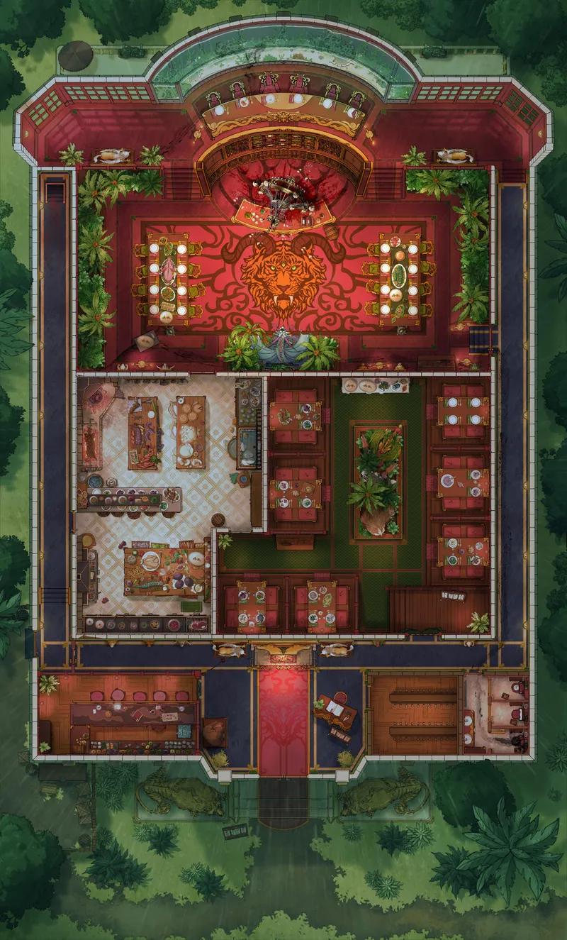 Monster Hunter Restaurant map, Murder Mystery variant thumbnail
