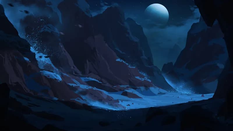 Dragonette Star Racer map, Natural Night variant thumbnail