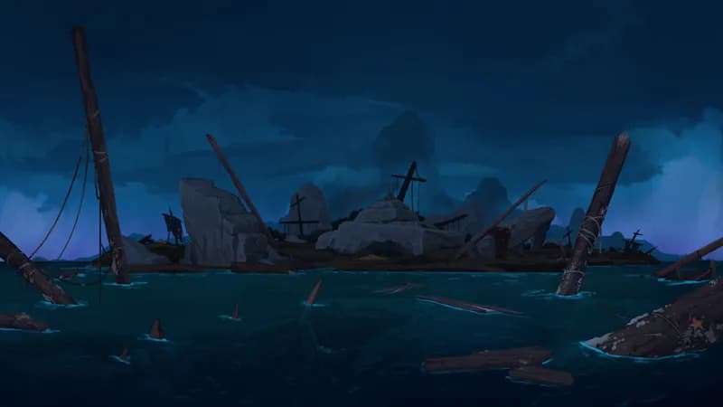 Siren's Shipwreck Shore map, Original Night variant thumbnail
