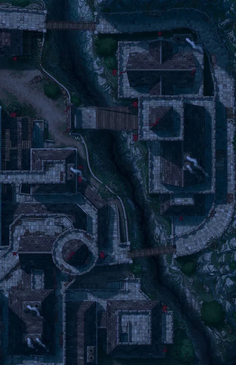 Fortified map, Green Night variant thumbnail