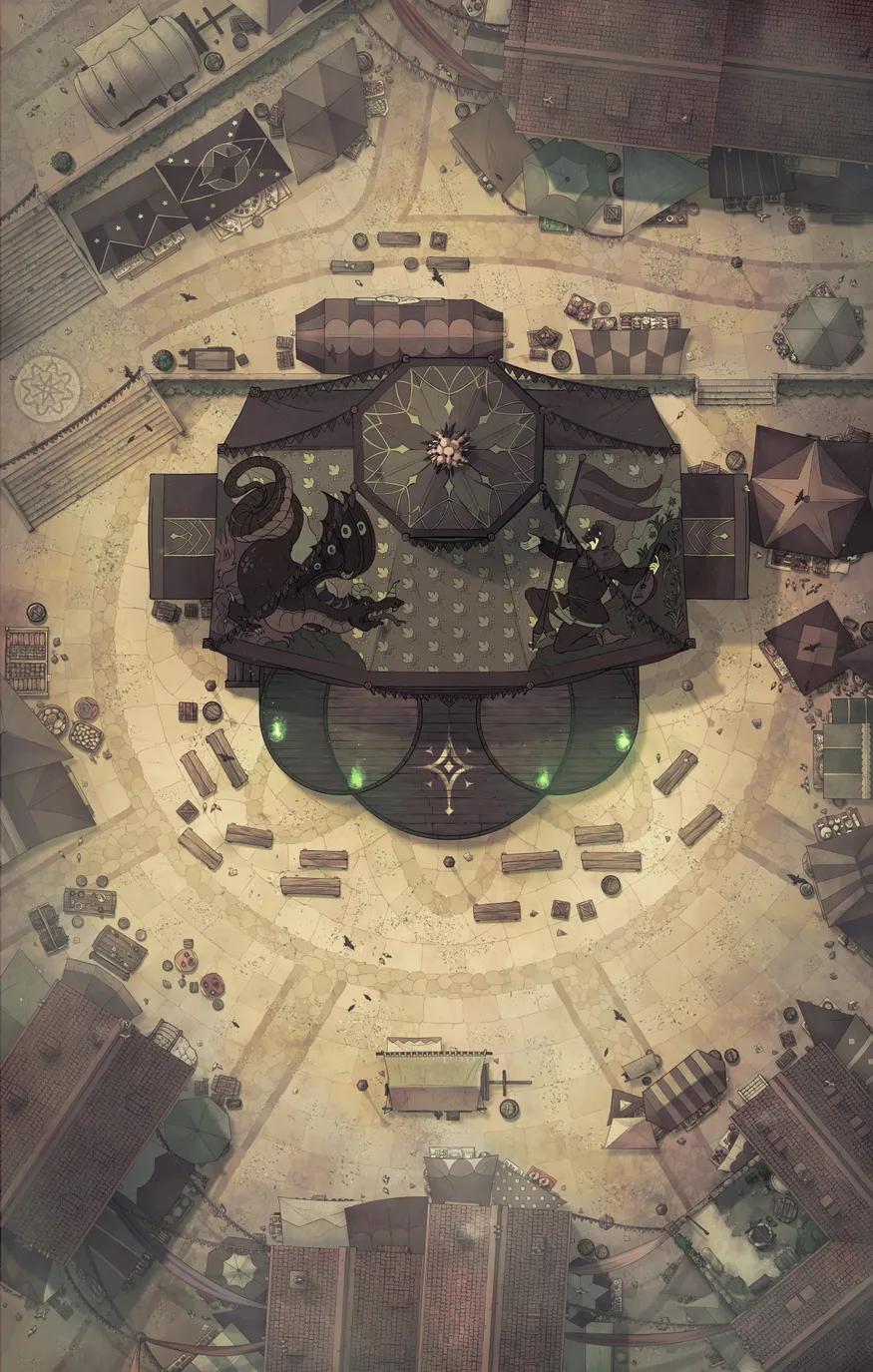 Marketplace Festival map, Gothic variant thumbnail