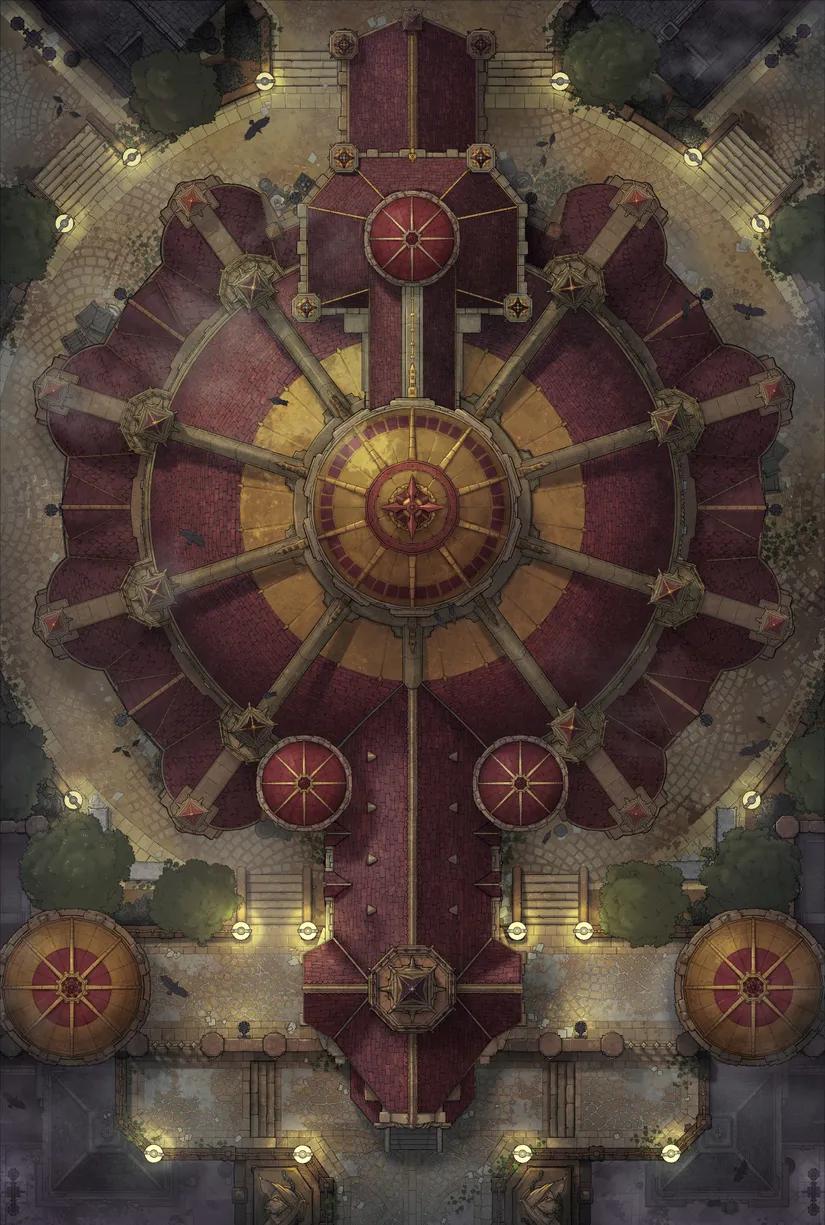 Abbey Prison map, Ruby variant thumbnail