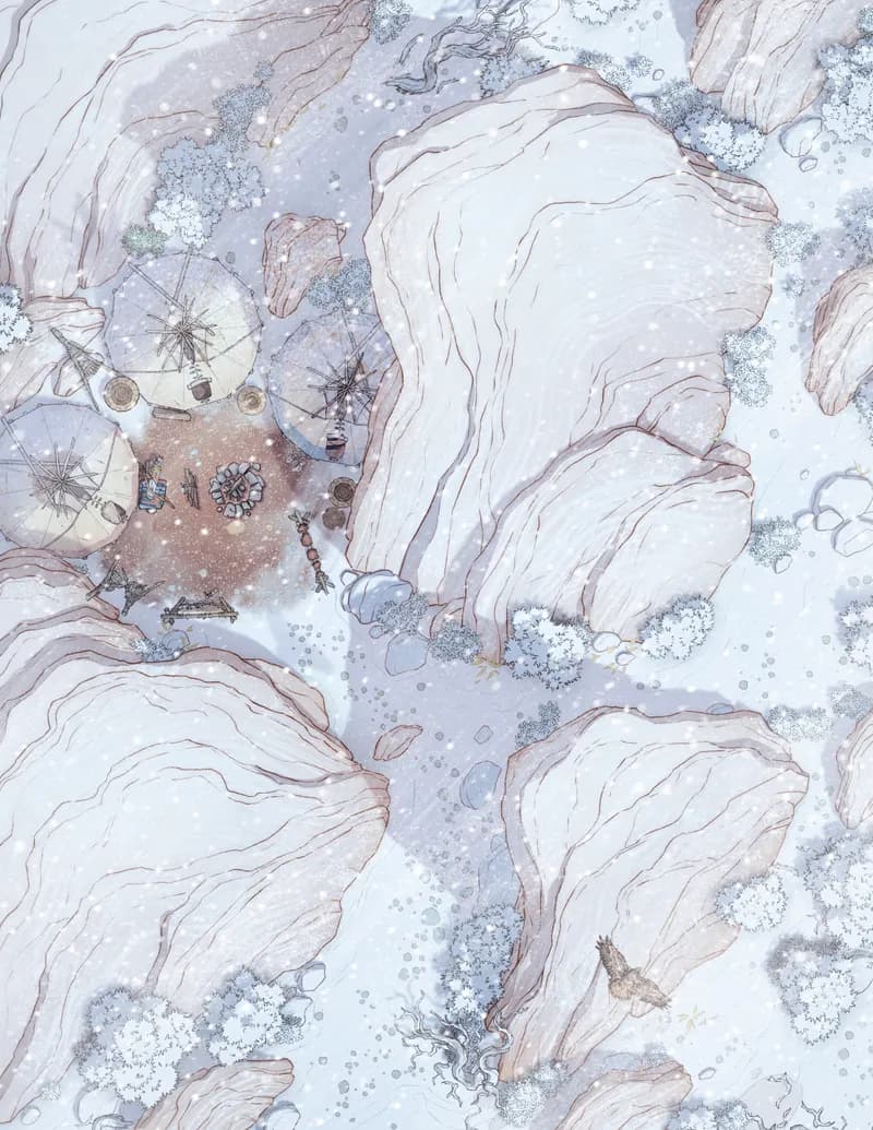 Garden of the Gods map, Winter variant thumbnail
