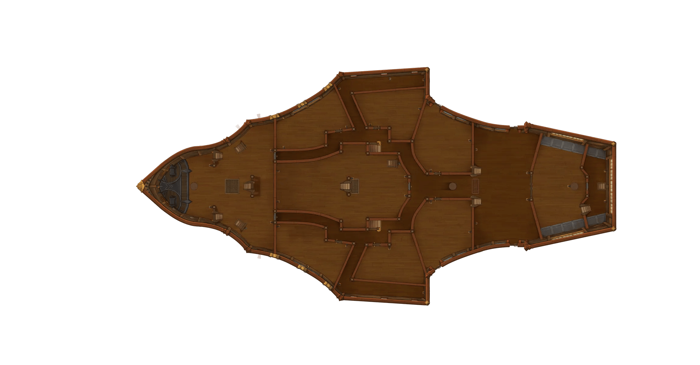 Dragon Ship Interior map, Lower Deck Empty variant thumbnail