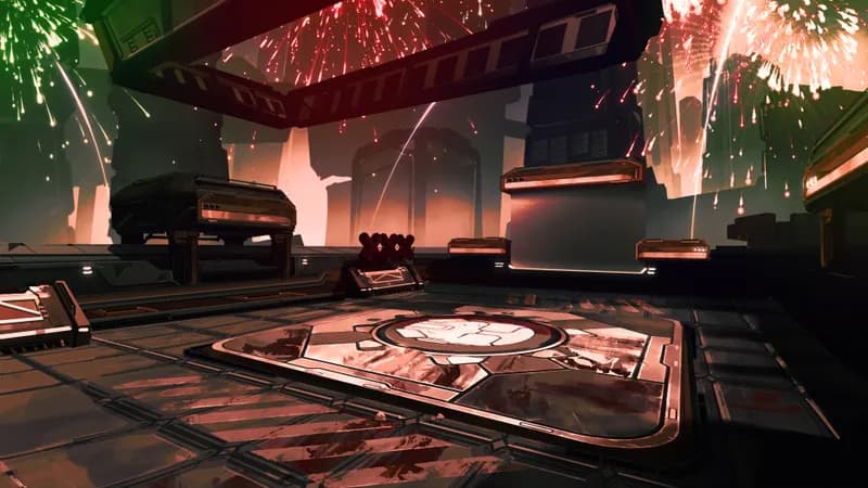 Mech Battle Arena map, Fireworks variant thumbnail