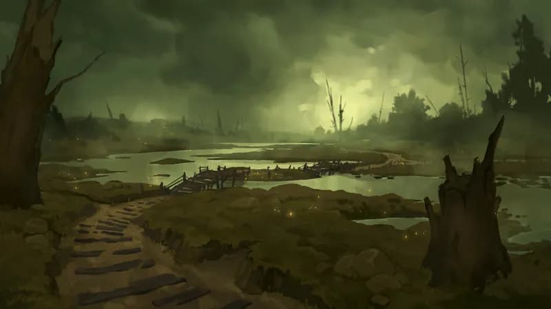Banshee Moor map, Bridge variant thumbnail